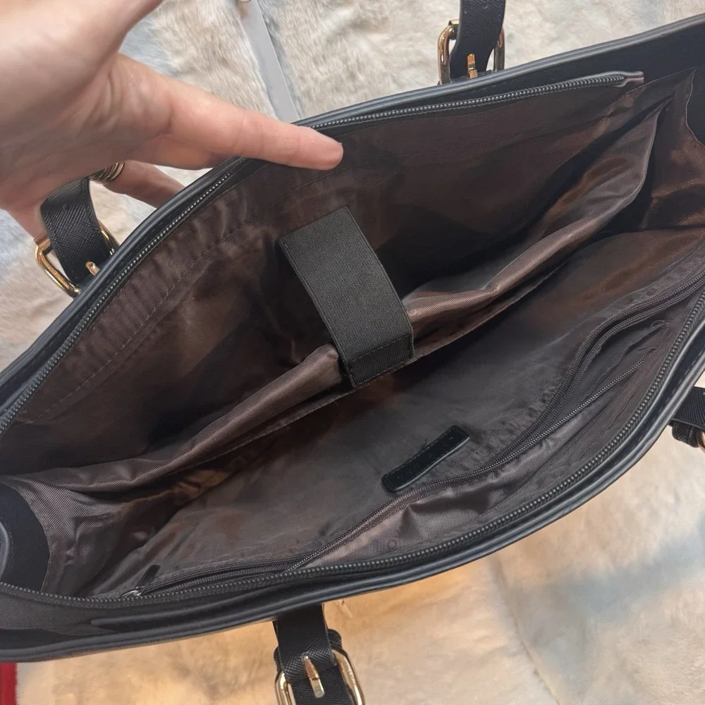 LOVEVOOK Black Laptop Briefcase Tote Bag for Women Excellent condition!